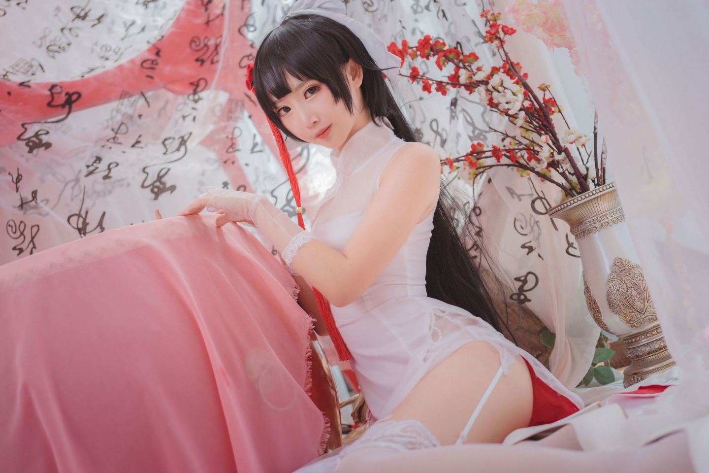 [CosPlay美女] 面饼仙儿 - 高雄旗袍 写真套图 [P16]