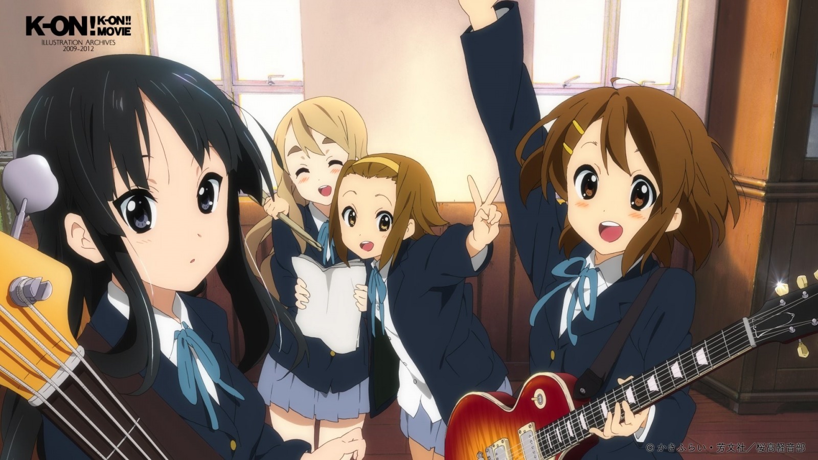 K-ON! IILUSTRATION ARCHIEVES 2009-2012 P.1 [P4]