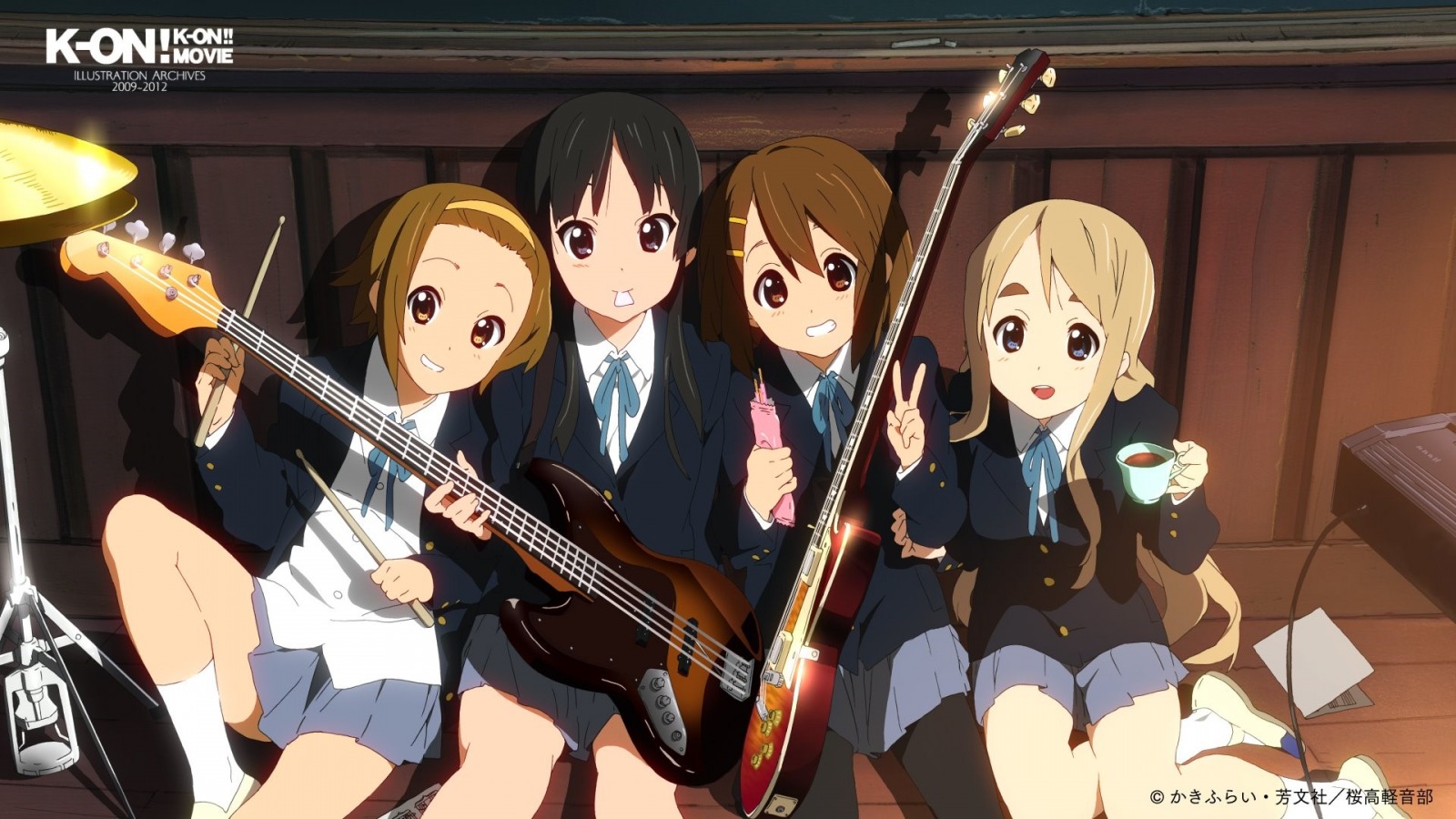 K-ON! IILUSTRATION ARCHIEVES 2009-2012 P.1 [P3]