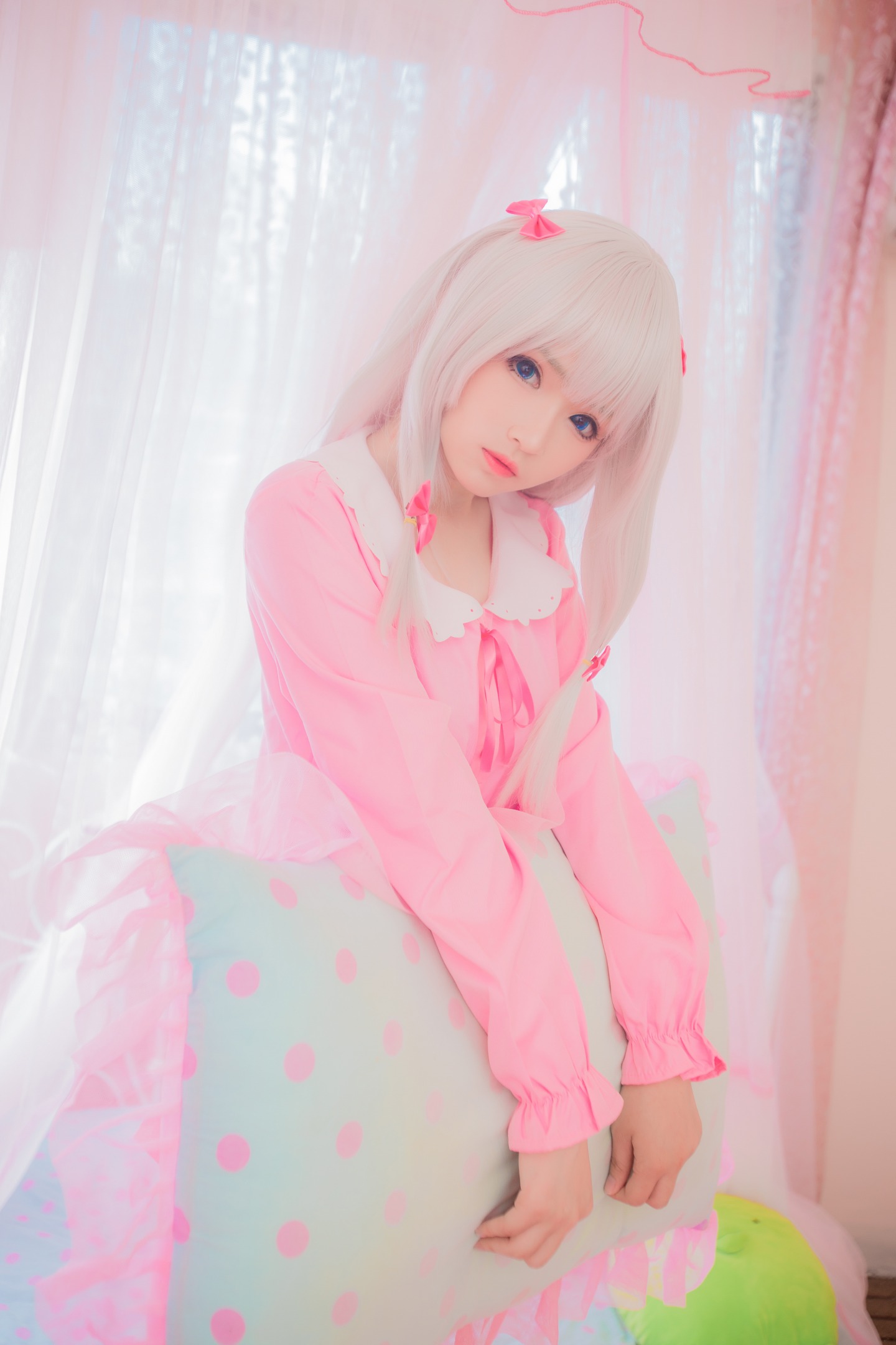 [Cosplay] [木易麦子w] 埃罗芒阿老师 纱雾 [P1]