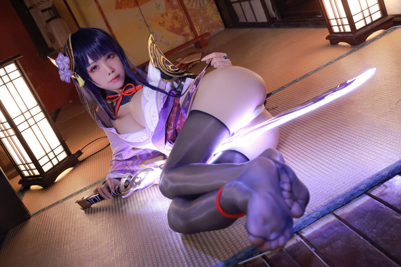 水淼Aqua - 106 - Raiden Shogun - Today's Meal [P24]