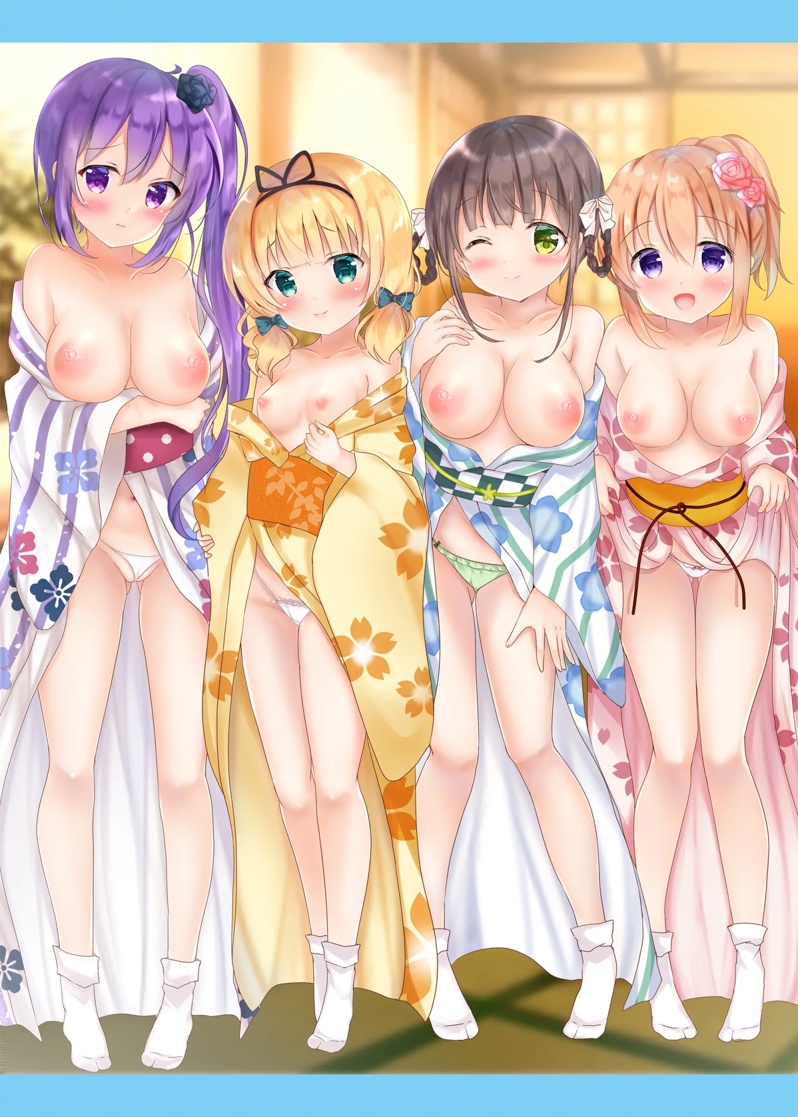 [同人] [Rikatan] ぴょんぴょんみっくす!3～浴衣デート編～ (Gochuumon Wa Usagi Desu Ka) [日本語] [P2]